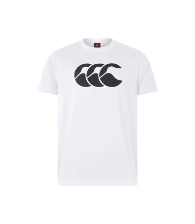 T-shirt homme blanc / noir Canterbury