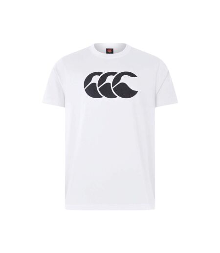 T-shirt homme blanc / noir Canterbury