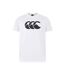 T-shirt homme blanc / noir Canterbury-1