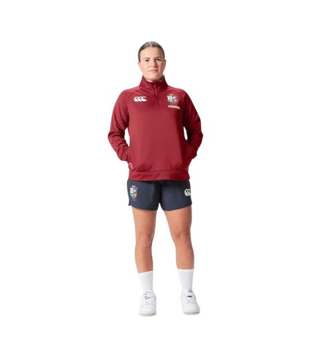 Haut Polaire Rugby Motif/style British & Irish Lions Femme Rouge Écarlate Canterbury