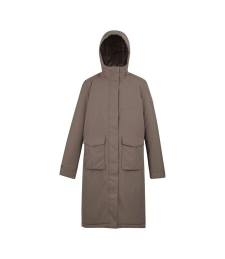 Veste Imperméable Yarli Femme Moka Cacao Regatta