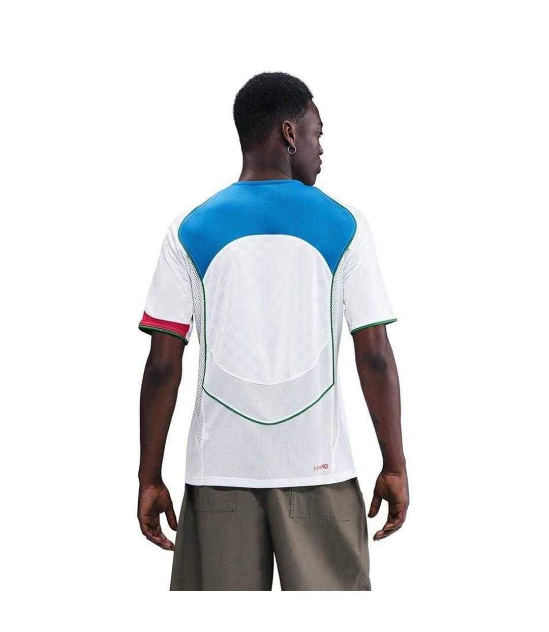 Maillot De Foot Total Energy Adulte Blanc Bleu Nike-3