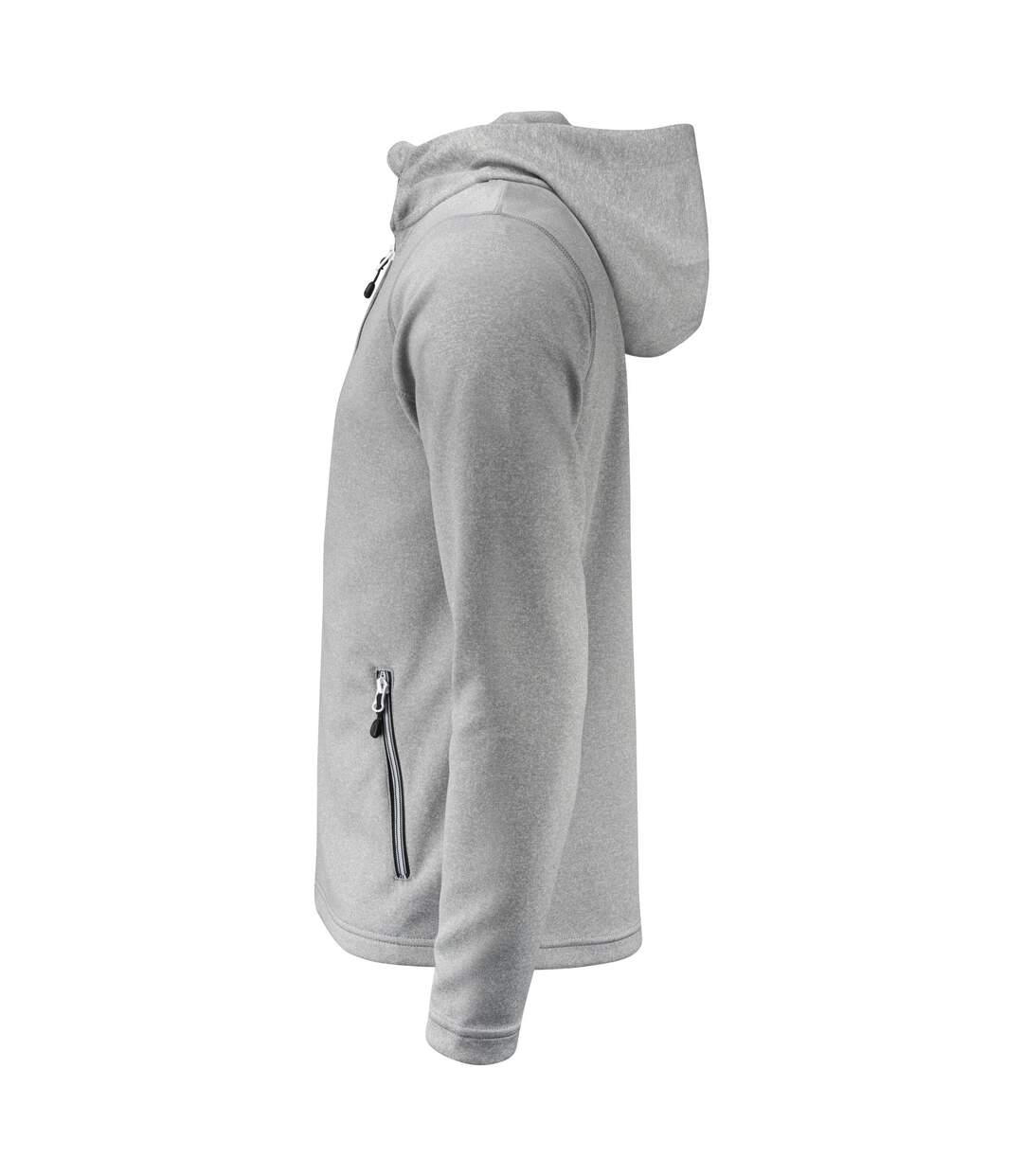 Veste À Capuche Layback Homme Gris Chiné Printer RED-3