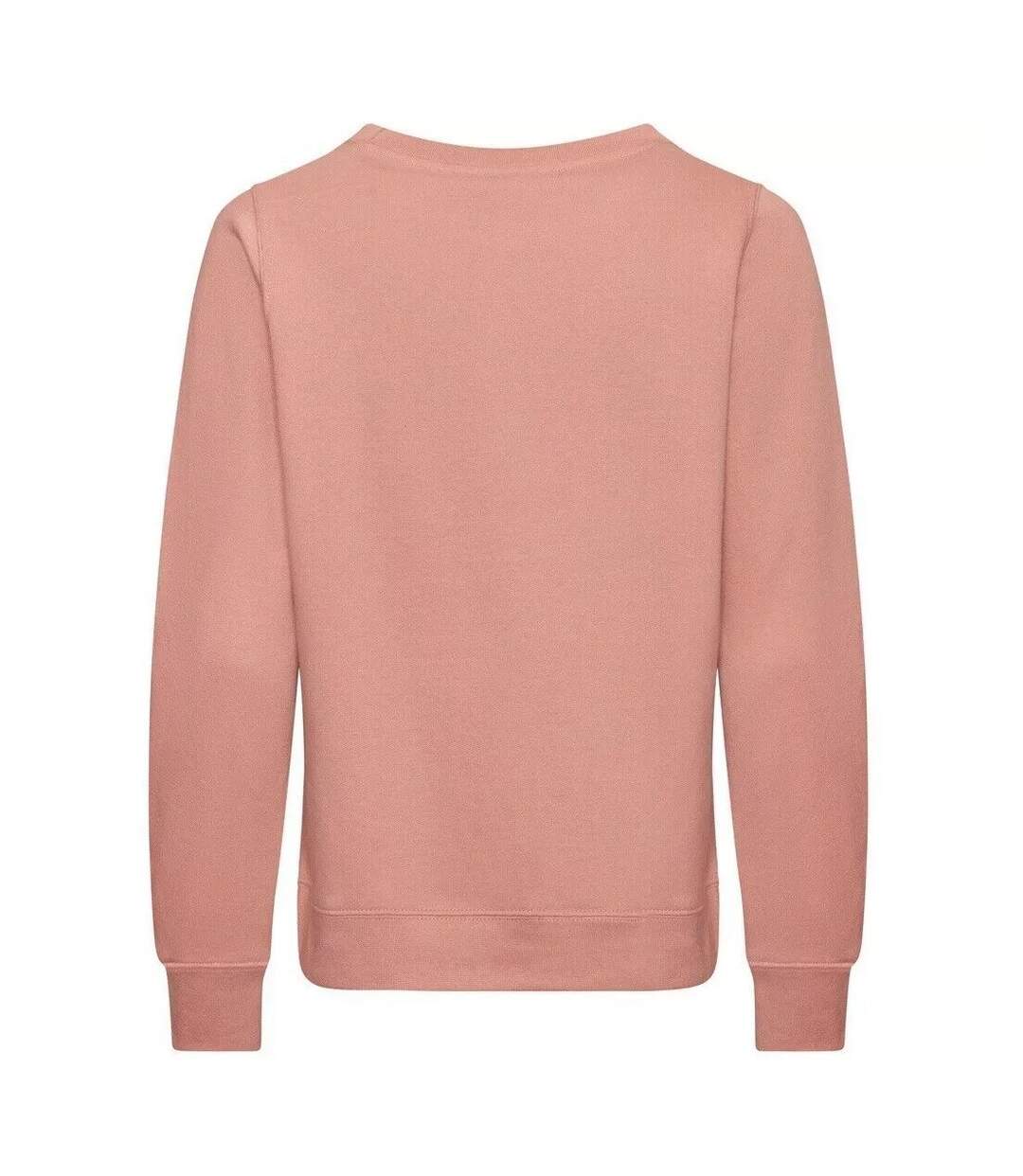 Sweat Femme Vieux Rose Awdis-2