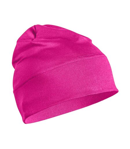 Bonnet Entraînement Motif/style Uni Adulte Rose Promostars