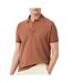 Polo marron homme lacoste polo l.12.12 classic-1