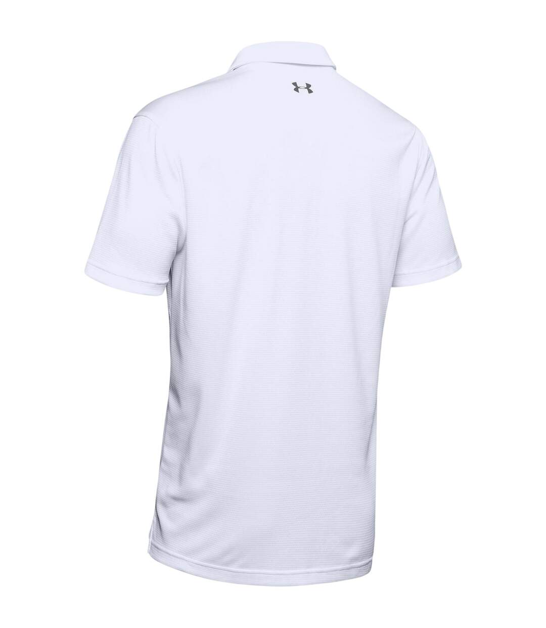 Polo Motif/style Tech Homme Blanc Under Armour-3