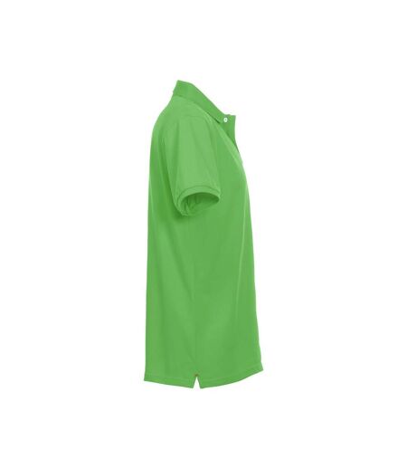 Clique Mens Premium Melange Polo Shirt (Apple Green)