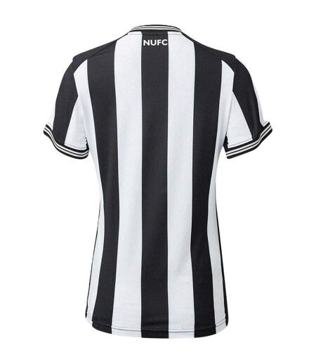 Réplique De Maillot De Foot Motif/style Newcastle United Fc Femme Noir Blanc Castore