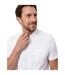 Mens Oxford Chest Pocket Shirt White Saltwell-4