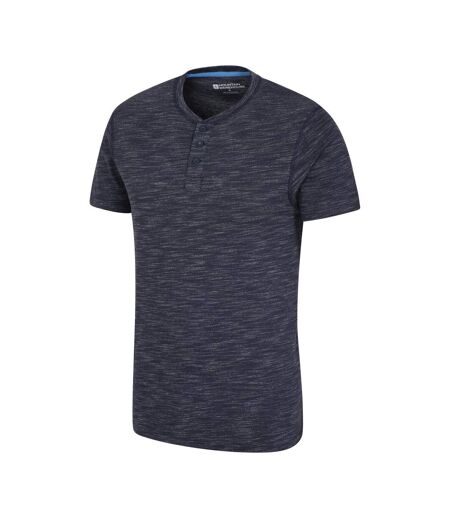 Mountain Warehouse Mens Henley T-Shirt (Navy) - UTMW2687