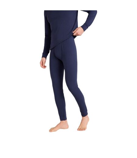 Mens Blaze Base Layer Leggings Dark Blue Animal