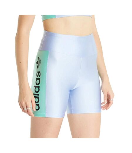 Short de sport violet femme adidas leggings - l
