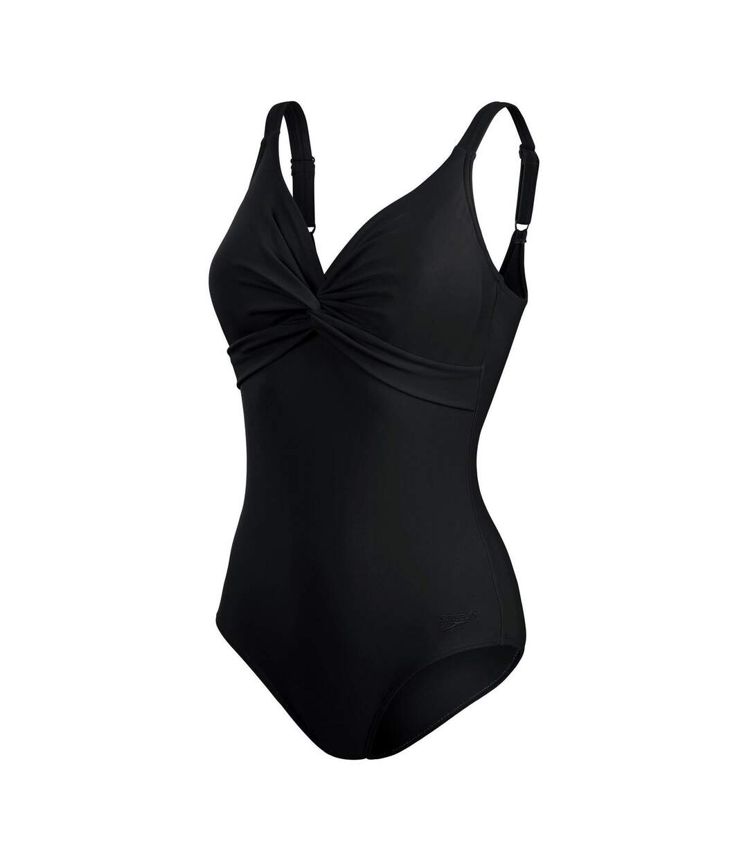 Womens/ladies Brigitte One Piece Swimsuit Black Speedo-1
