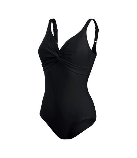 Womens/ladies Brigitte One Piece Swimsuit Black Speedo