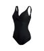Womens/ladies Brigitte One Piece Swimsuit Black Speedo-1