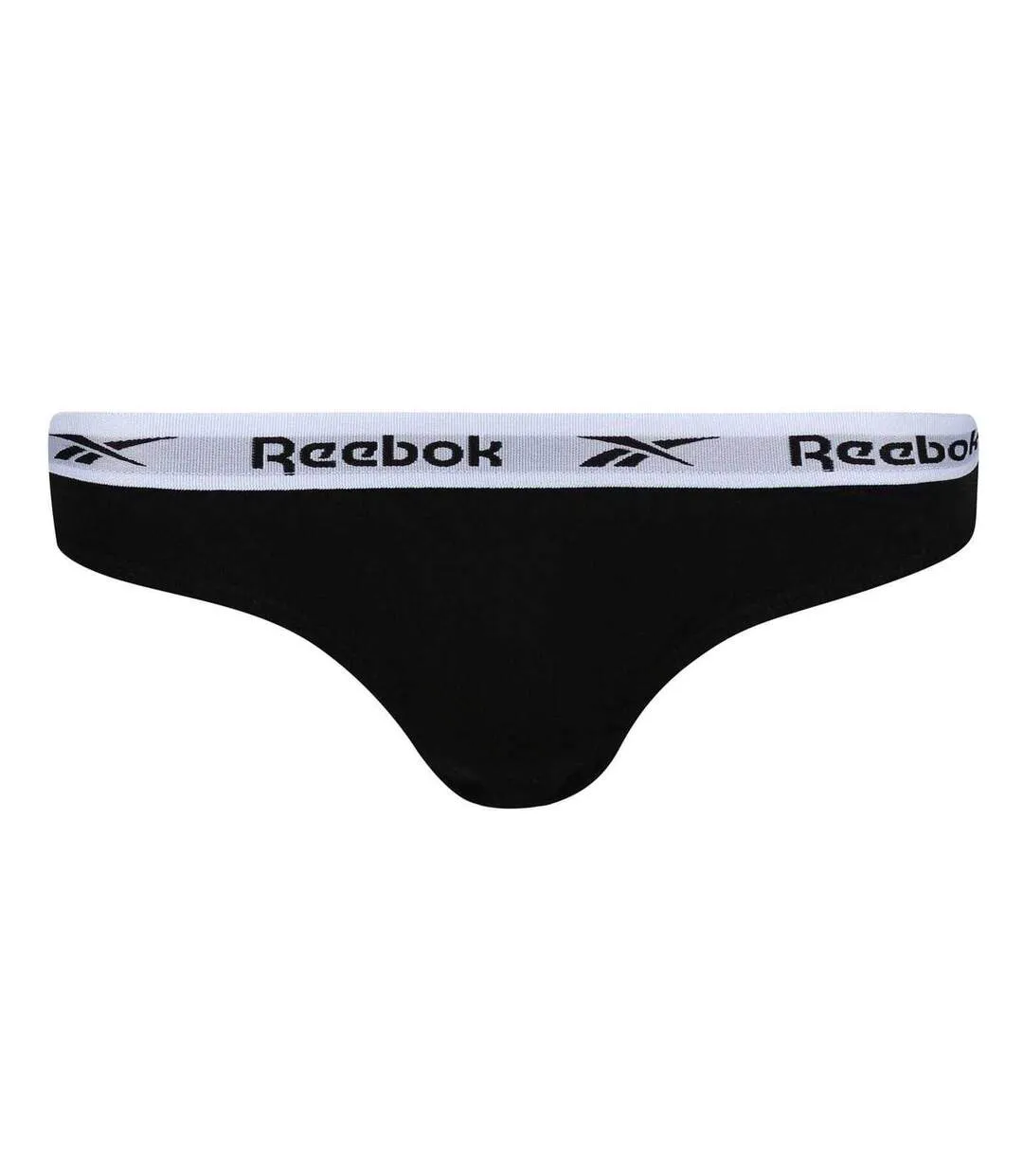 Lot De 3  Culottes Motif/style Logo Carina Femme Noir Blanc Gris Reebok-3