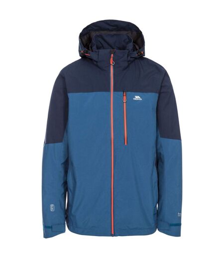 Trespass Mens Tappin Hooded Waterproof Jacket (Indigo) - UTTP4745