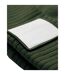 Bonnet Vert Olive Blanc Beechfield-2