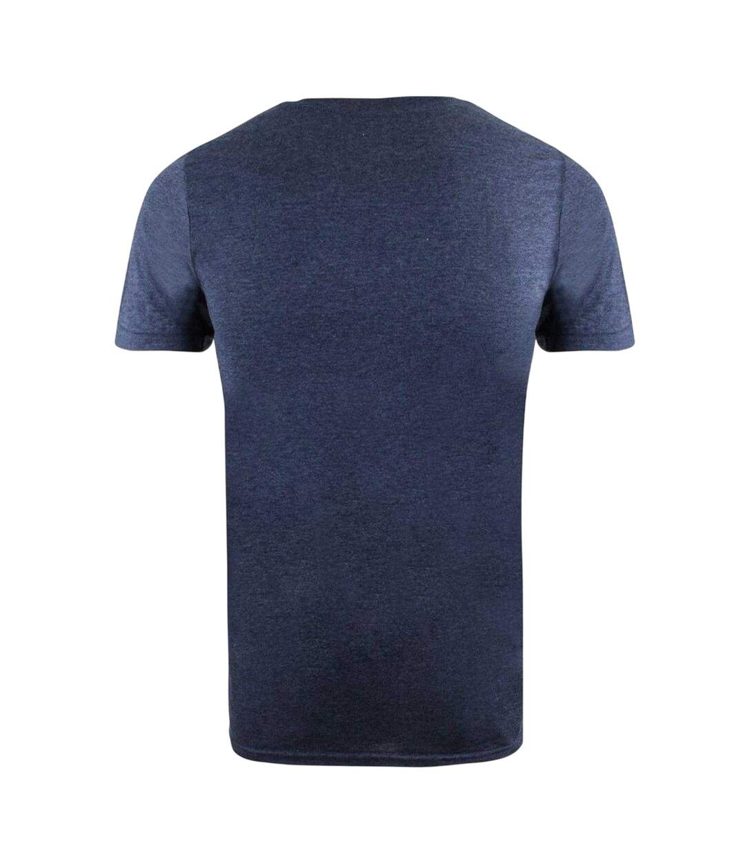 T-shirt Homme Bleu Captain America-3