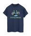 Disney Womens/Ladies Lilo & Stitch Stitchmas Glasses Cotton Boyfriend T-Shirt (Bleu marine) - UTBI30656-1