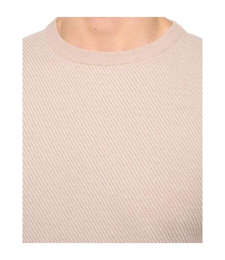 Mens Marvela Knitted T-shirt Stone Duck And Cover