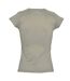 SOLS - T-shirt manches courtes MOON - Femme (Kaki) - UTPC294