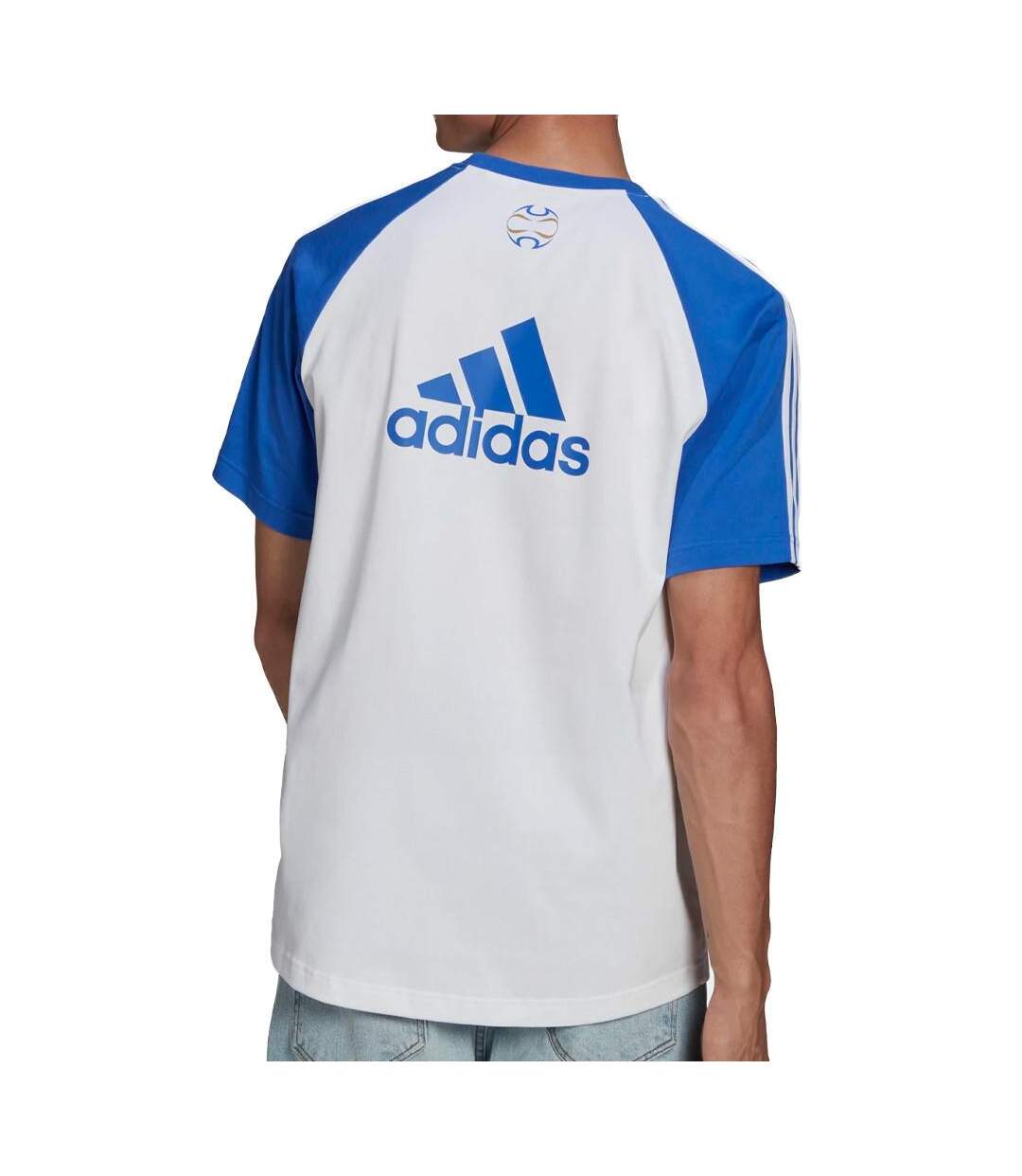 Juventus t-shirt blanc/bleu homme adidas - l-2