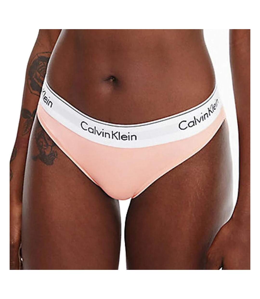 Culotte rose femme calvin klein jeans bikini - l-1
