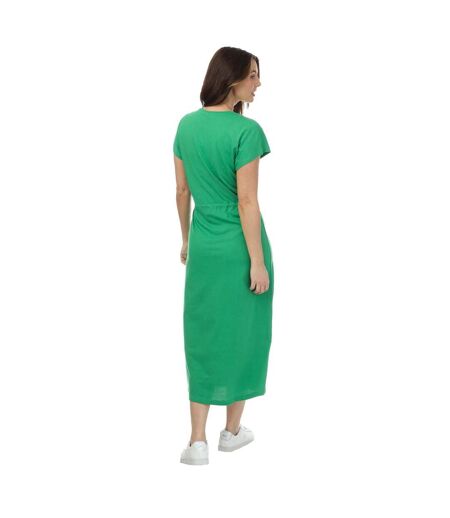 Robe mi-longue may life femme vert Only