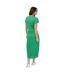 Robe mi-longue may life femme vert Only-2