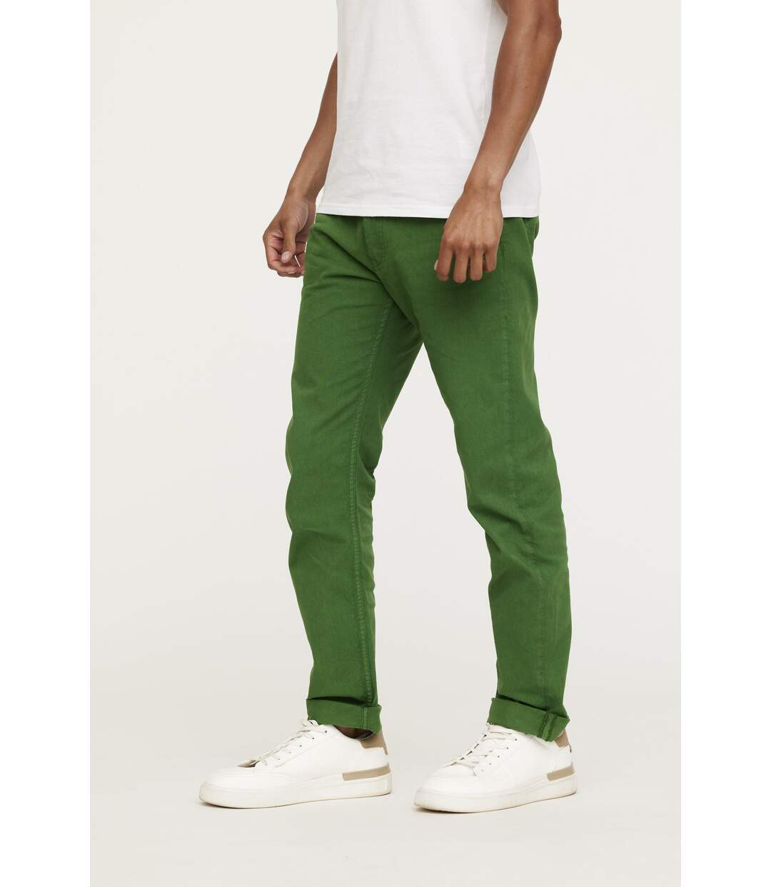 Pantalon coton straight LC122-2