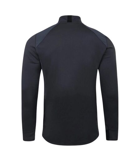 Mens Logo Drill Top Carbon Umbro