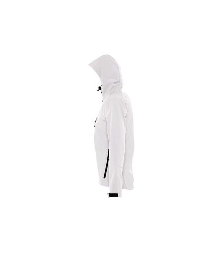 Veste à capuche replay femme blanc SOLS