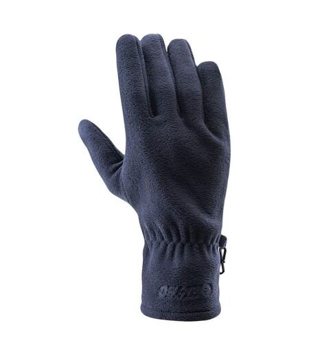 Gants De Ski Motif/style Logo Salmo Homme Bleu Foncé Hi-Tec