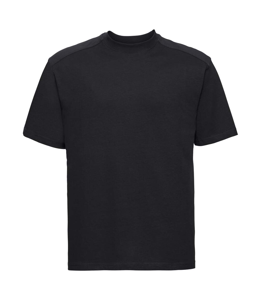 Europe t-shirt à manches courtes 100% coton homme noir Russell