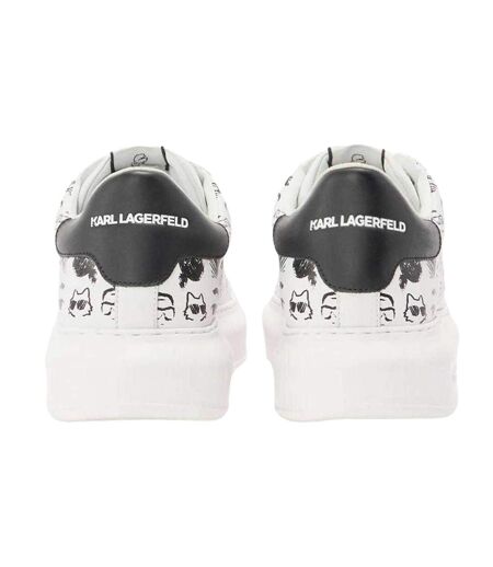 Baskets Motif/style Visages Homme Blanc Noir Karl Lagerfeld