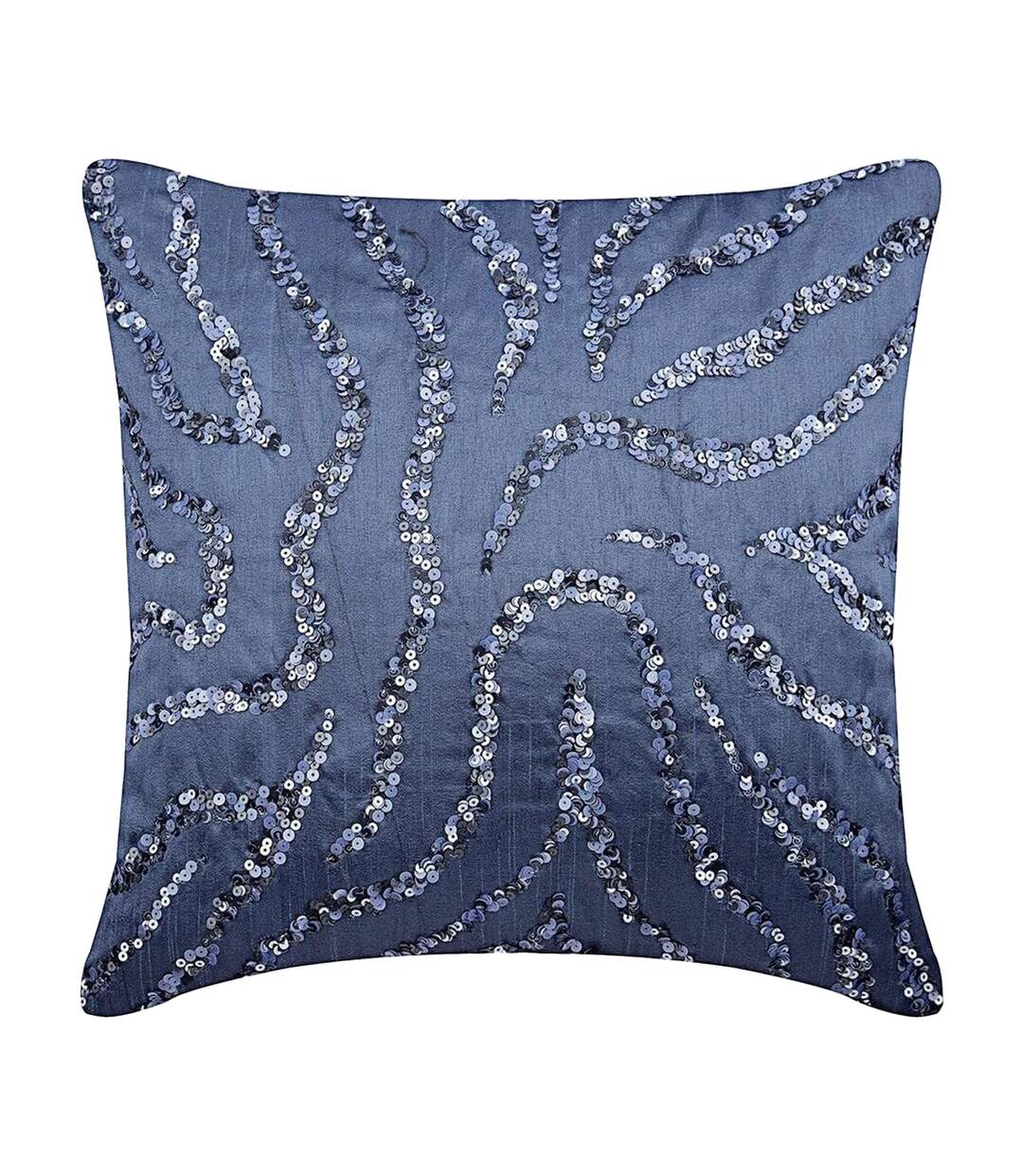 Sequin cushion one size midnight blue Arthouse-1