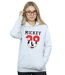 Disney - Sweat à capuche MICKEY MOUSE SPLIT - Femme (Gris chiné) - UTBI10621-2