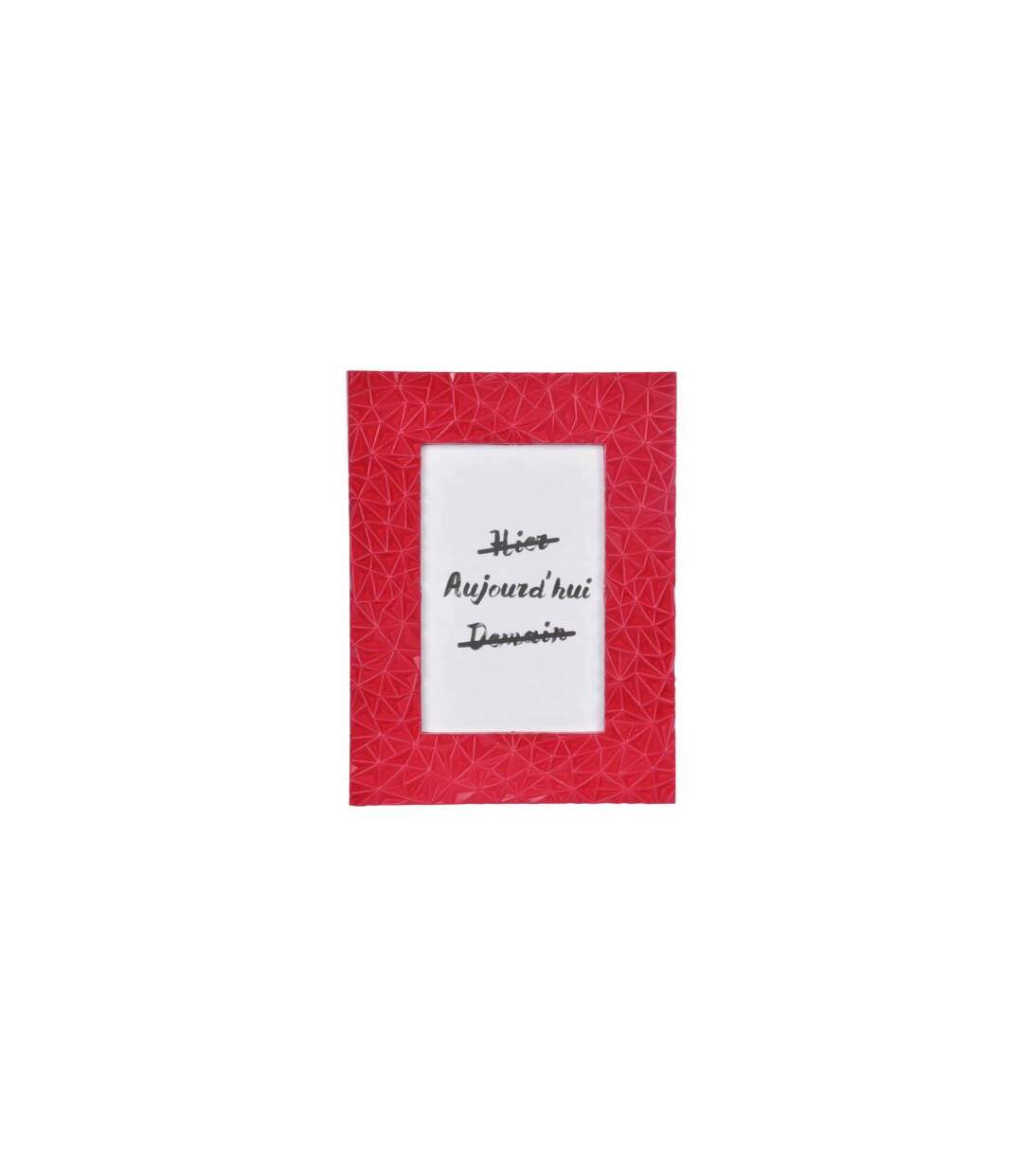 Cadre Photo Déco Géométrique Frame 10x15cm Rouge-2