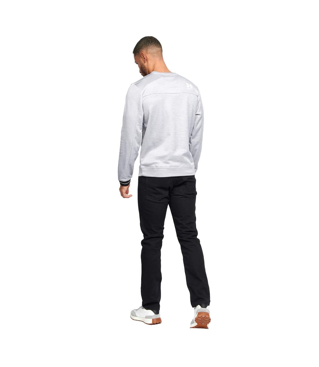 Haut De Survêtement Catmoore Homme Gris Crosshatch-3