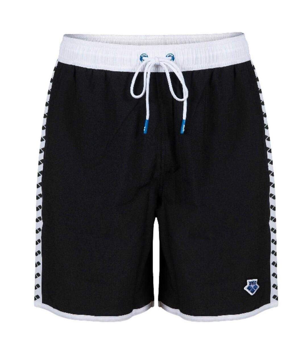 Short De Bain Team Adulte Noir Blanc Arena-2