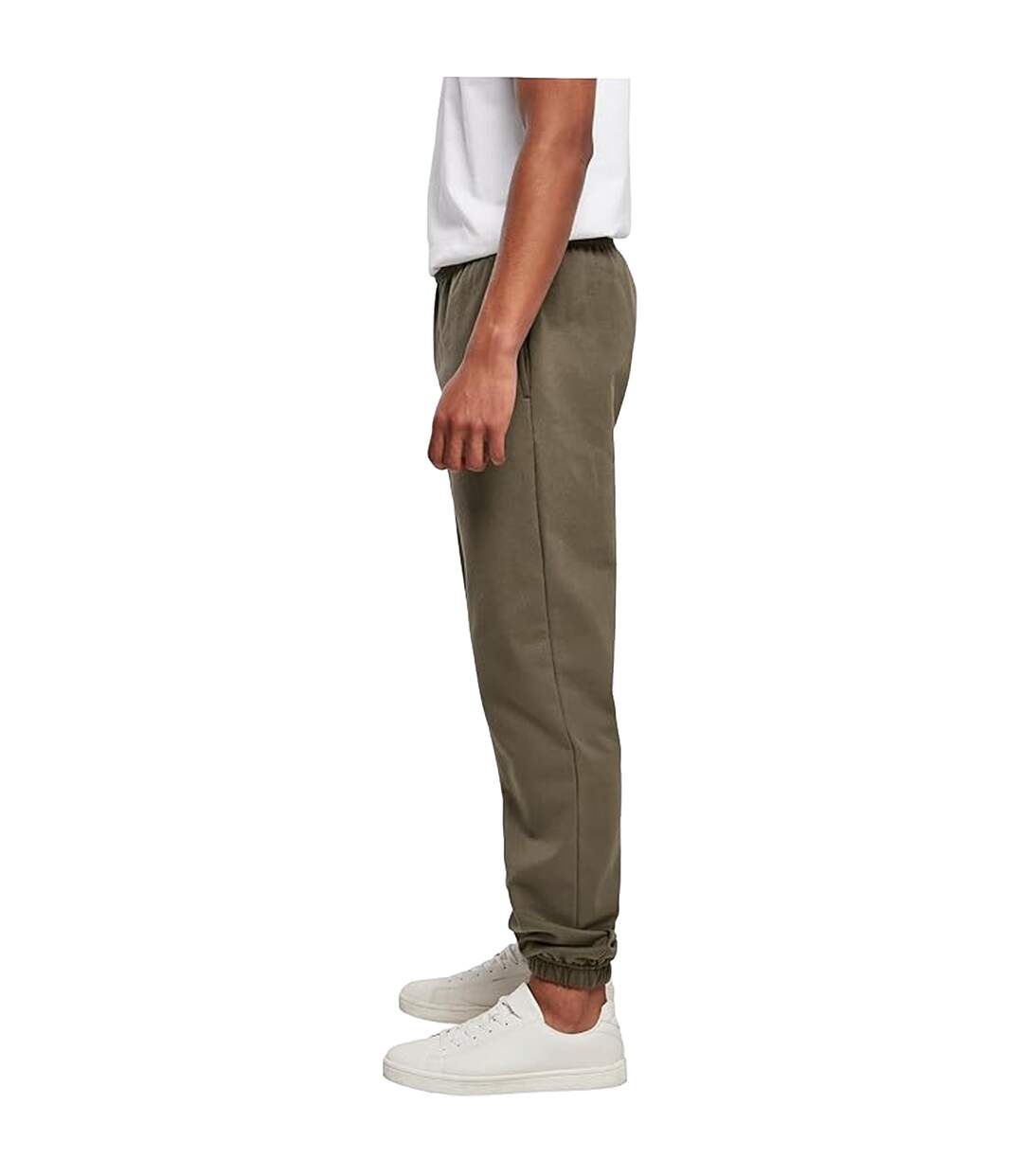 Pantalon De Jogging Basic Homme Olive Build Your Brand-3
