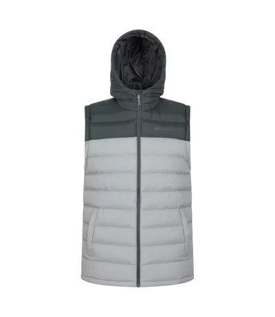 Doudoune Sans Manches Seasons Homme Gris Clair Mountain Warehouse