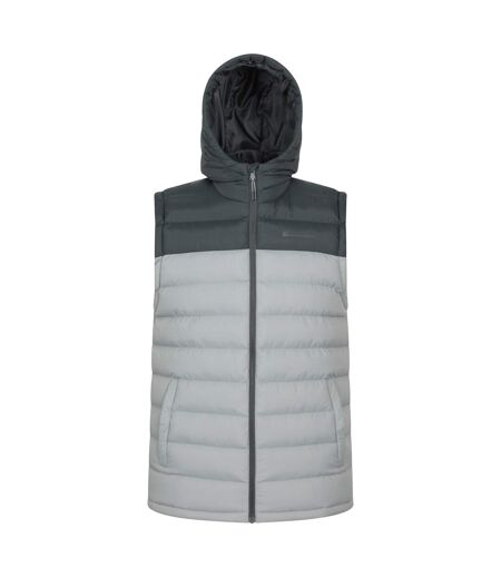 Doudoune Sans Manches Seasons Homme Gris Clair Mountain Warehouse
