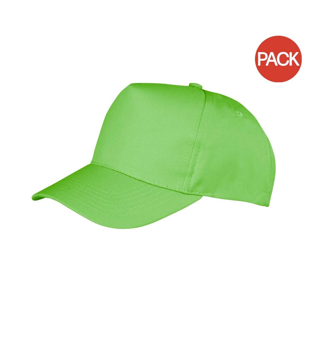 Lot de 2  casquettes boston adulte vert citron Result-1