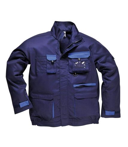 Portwest Mens Texo Contrast Jacket (Navy)