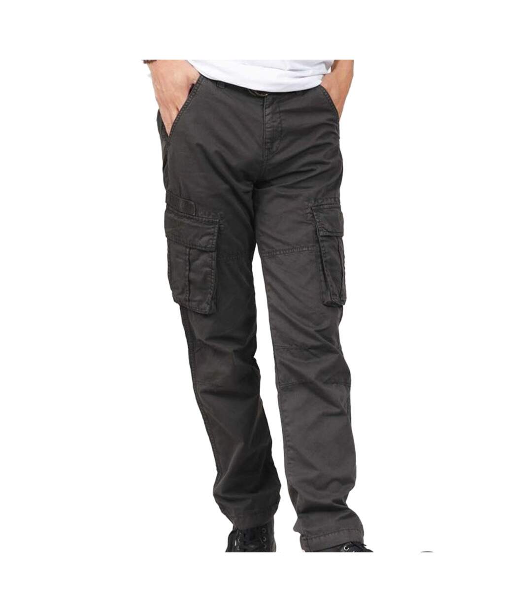 Pantalon Cargo Gris Homme Deeluxe Corst