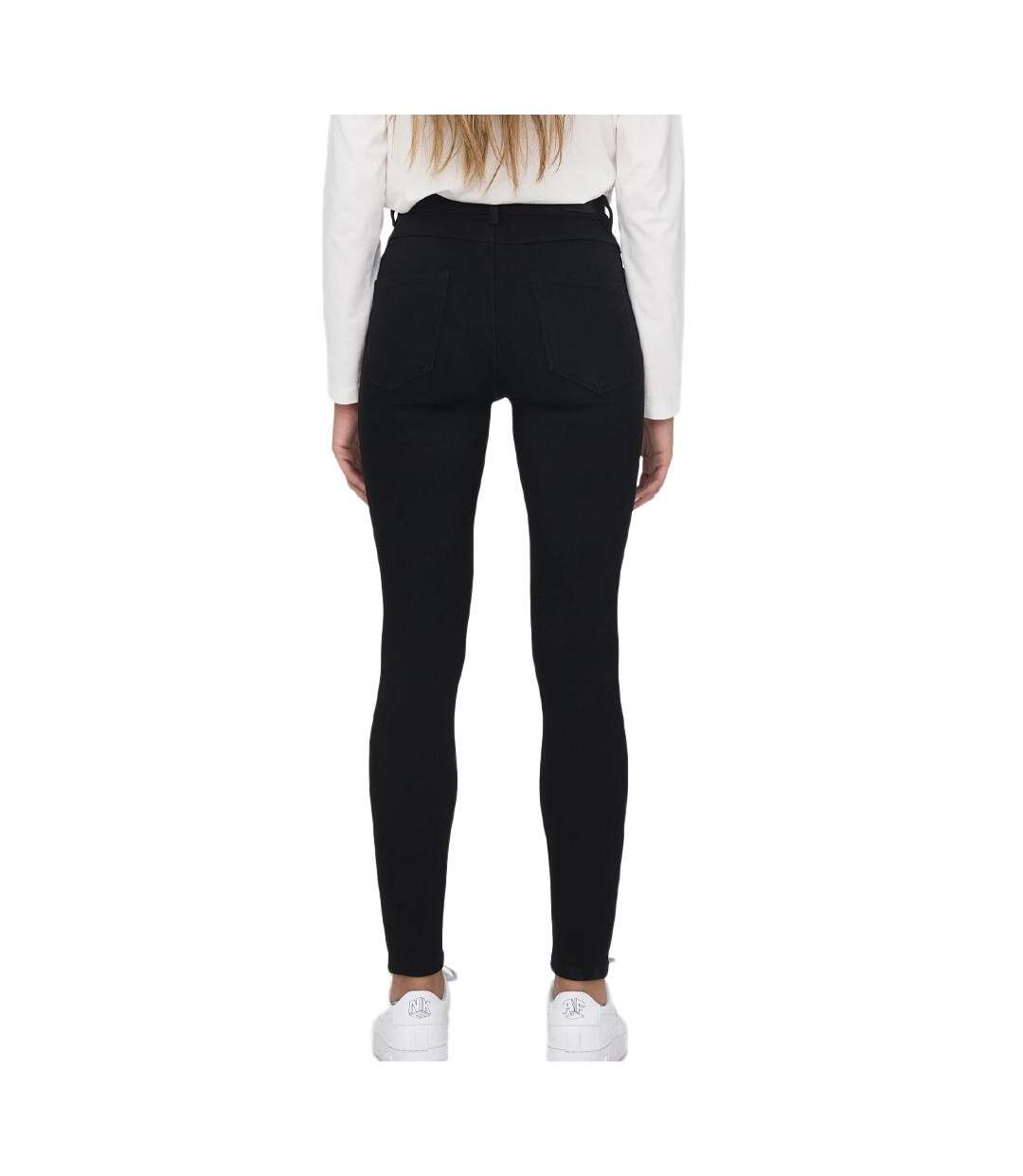 Jean skinny noir femme only mila-2