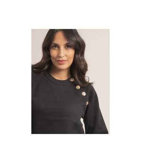 Pull col rond pur coton KORDINE - Dona X Lisa